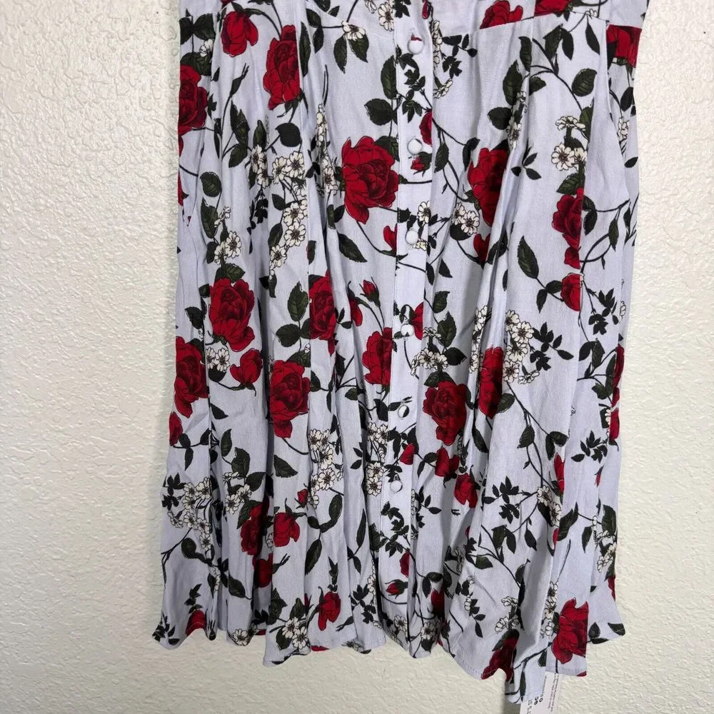 Yumi Kim Dress Women Medium Mercy Floral Rose Boho Cottagecore Resort Cruise NEW